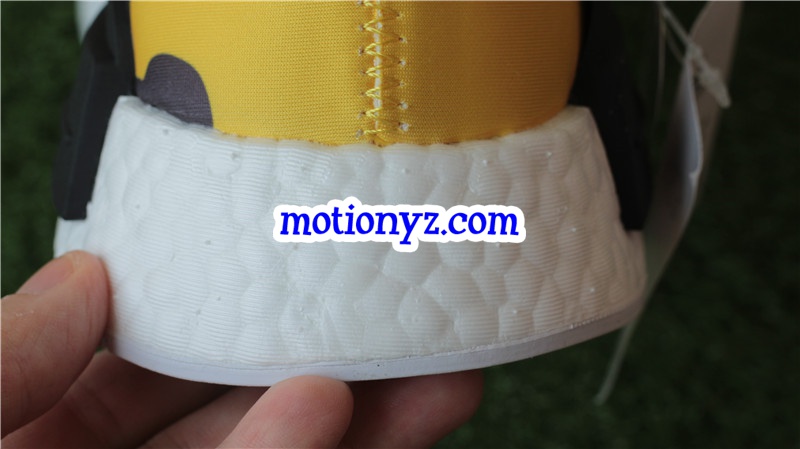 Adidas Pharrell Williams NMD Human Race Camo Bape Yellow